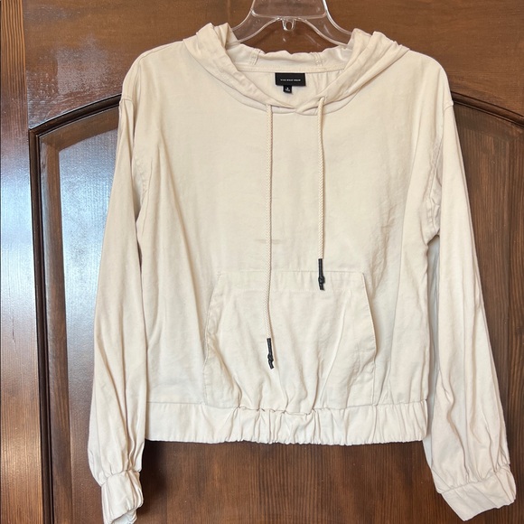 Who What Wear Beige Hoodie Sweatshirt - Picture 1 of 4